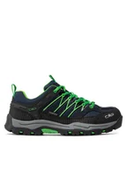 Buty trekkingowe damskie - CMP Trekkingi Rigel Low Trekking Shoe Kids Wp 3Q54554J Granatowy - miniaturka - grafika 1