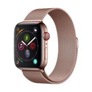 Akcesoria do zegarków - DEVIA Pasek Elegant Milanese do Apple Watch 40mm/ 38mm rose gold - miniaturka - grafika 1