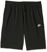 Spodenki męskie - NIKE Nike Męskie szorty M NSW CLUB SHORT JSY sportowe czarny czarny/(biały). l BV2772-010-Large - miniaturka - grafika 1