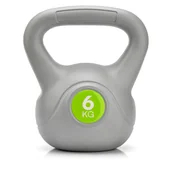 Kettlebell - Meteor Hantel bitumiczny, odważnik Kettlebell 6 kg 30121 - miniaturka - grafika 1