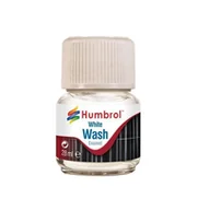 Kolejki i akcesoria - Humbrol Enamel Wash White / 28ml Humbrol AV0202 - miniaturka - grafika 1