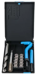KS Tools Komplet naprawy 150.6100 gwint nirostahl M12 x 1 X 17 MM, 14-częściowy - Narzędzia warsztatowe - miniaturka - grafika 1