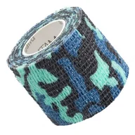 Apteczki i materiały opatrunkowe - Vitammy Autoband niebieskie moro 5cm x 450cm Elastyczny bandaż kohezyjny samoprzylepny - miniaturka - grafika 1