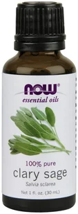 NOW Foods NOW Foods Olejek Eteryczny Szałwia Muszkatołowa 30 ml P29193 - Aromaterapia - miniaturka - grafika 2