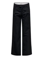 Spodnie damskie - pantaloni donna only 15334261 carrie black - miniaturka - grafika 1