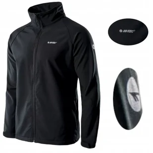 Kurtka Softshell Męska HI-Tec Derai Wodoodporna M - Kurtki męskie - miniaturka - grafika 1
