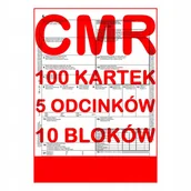 Druki akcydensowe - CMR List Przewozowy 100 kartek - 5 odcinków - 20 kompletów - 10 szt. - miniaturka - grafika 1
