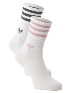 adidas Originals Skarpety pakowane po 2 szt. Kobiety Bawełna czarny|biały|wyrazisty róż jednolity, S - Skarpetki damskie - miniaturka - grafika 1