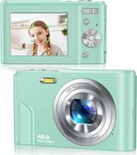 Aparaty Cyfrowe - INF Aparat cyfrowy 1080P 48 megapikseli z 16-krotnym zoomem Zielony - miniaturka - grafika 1