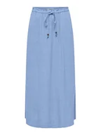 Spódnice - ONLY Spódnica midi Solvi 15338678 Błękitny Regular Fit - miniaturka - grafika 1