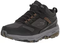 Trampki męskie - Skechers Męskie trampki 220597 BLK, czarna skóra/tkanina/syntetyczne, 6,5 UK - miniaturka - grafika 1