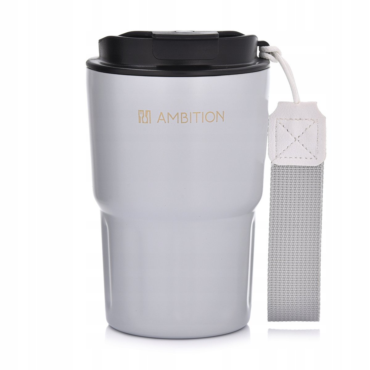98879 Kubek termiczny Fern 350 ml szary AMBITION
