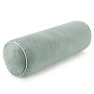 Poduszki dekoracyjne - Poduszka dekoracyjna Gaja wałek 45 x 15 cm szałwiowy - miniaturka - grafika 1