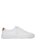 Trampki damskie - Beverly Hills Polo Club Tenisówki V12-839 Biały - miniaturka - grafika 1