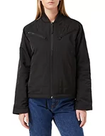 Kurtki damskie - G-STAR RAW Damska kurtka bomberka, Czarny (Dk Black D20565-c935-6484), M - miniaturka - grafika 1