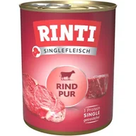 Mokra karma dla psów - RINTI Singlefleisch Woł. pur 24x800 g - miniaturka - grafika 1