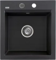 Zlewozmywaki - Kernau KGSM 45 1B Black Metallic 178500 - miniaturka - grafika 1