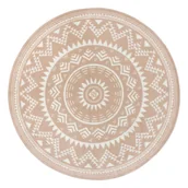 Dywany - Beżowy okrągły dywan ø 140 cm Valencia – Hanse Home - miniaturka - grafika 1