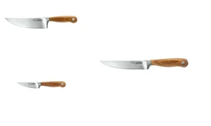 Zestaw 3 Noży Kuchennych Tescoma Feelwood - Noże kuchenne - miniaturka - grafika 1