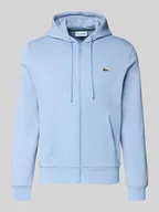 Bluzy męskie - Bluza rozpinana o kroju regular fit z mieszanki bawełny - miniaturka - grafika 1