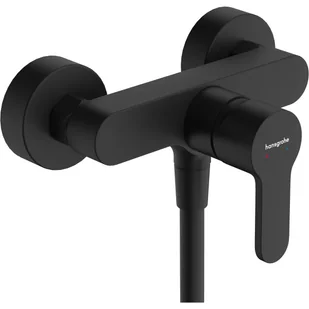 Bateria prysznicowa Czarna Stamis Hansgrohe - Baterie wannowe i prysznicowe - miniaturka - grafika 1