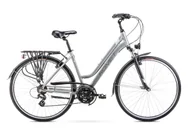 Rowery - Damski Rower trekkingowy ROMET GAZELA 1 R22A-TRE-28-P-45N – Szary – 17" - miniaturka - grafika 1