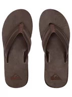 Klapki i japonki męskie - Klapki męskie Quiksilver Carver Leather skórzane japonki-41 - miniaturka - grafika 1