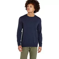 Bluzy męskie - Wrangler Crewneck Knit Bluza męska, Niebieski (Granatowy 114), 3XL - miniaturka - grafika 1