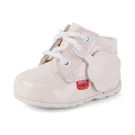 Botki damskie - Kickers Unisex Baby Kick Hi Zip botki, różowy - 17 EU - miniaturka - grafika 1