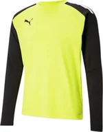 Bluzy męskie - Bluza bramkarska męska Puma teamPACER GK LS żółto-czarna 704933 42-2XL - miniaturka - grafika 1