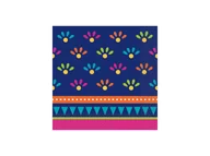 Dekoracje i nakrycia stołu na imprezę - Serwetki Boho Fiesta - 33 cm - 20 szt. - miniaturka - grafika 1
