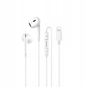 Słuchawki - Yesido YH51 Lightning 120cm, WHITE - miniaturka - grafika 1