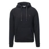 Bluzy męskie - LS BASIC HOODIE M6RQ36KCN01-JBLK - miniaturka - grafika 1