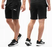 Spodenki męskie - PUMA spodenki męskie krótkie sportowe szorty logo bawełna teamGOAL roz. XXL - miniaturka - grafika 1