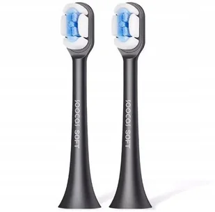 Końcówki SOOCAS SOFT do szczoteczki X1 X3 X3U D3 V1 X5 2szt CZARNE - Końcówki do szczoteczek elektrycznych - miniaturka - grafika 1