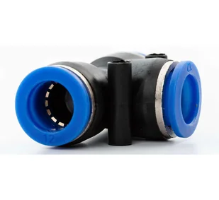 Złączka wtykowa trójnik przewodu T 12x12x12 mm - Akcesoria pneumatyczne - miniaturka - grafika 4