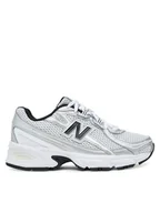 Buty dla dziewczynek - New Balance Sneakersy GR740NW Szary - miniaturka - grafika 1