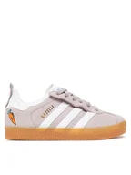 Buty dla chłopców - adidas Sneakersy Gazelle JQ1345 Szary - miniaturka - grafika 1