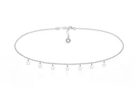 Naszyjniki - Naszyjnik Choker łańczuszek z gwiazdkami - miniaturka - grafika 1