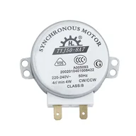 Akcesoria i części do mikrofalówek - Tyj50-8A7 Ac 220V-240V 4rpm 4W Cw / ccw Kuchenka mikrofalowa Obrotowy silnik synchroniczny Jak pokazano - miniaturka - grafika 1