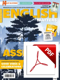 English Matters nr 86 Wersja elektroniczna - Książki do nauki języka angielskiego English Matters nr 86 Wersja elektroniczna - Książki do nauki języka angielskiego - miniaturka - grafika 1