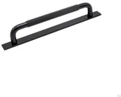 Zawiasy, okucia i inne akcesoria - Uchwyt meblowy podłużny z podkładką Helix 160 Czarny Metalowy - miniaturka - grafika 1