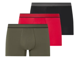 esmara Men Bokserki męskie z biobawełną, 3 pary (5/M) - Majtki męskie - miniaturka - grafika 1