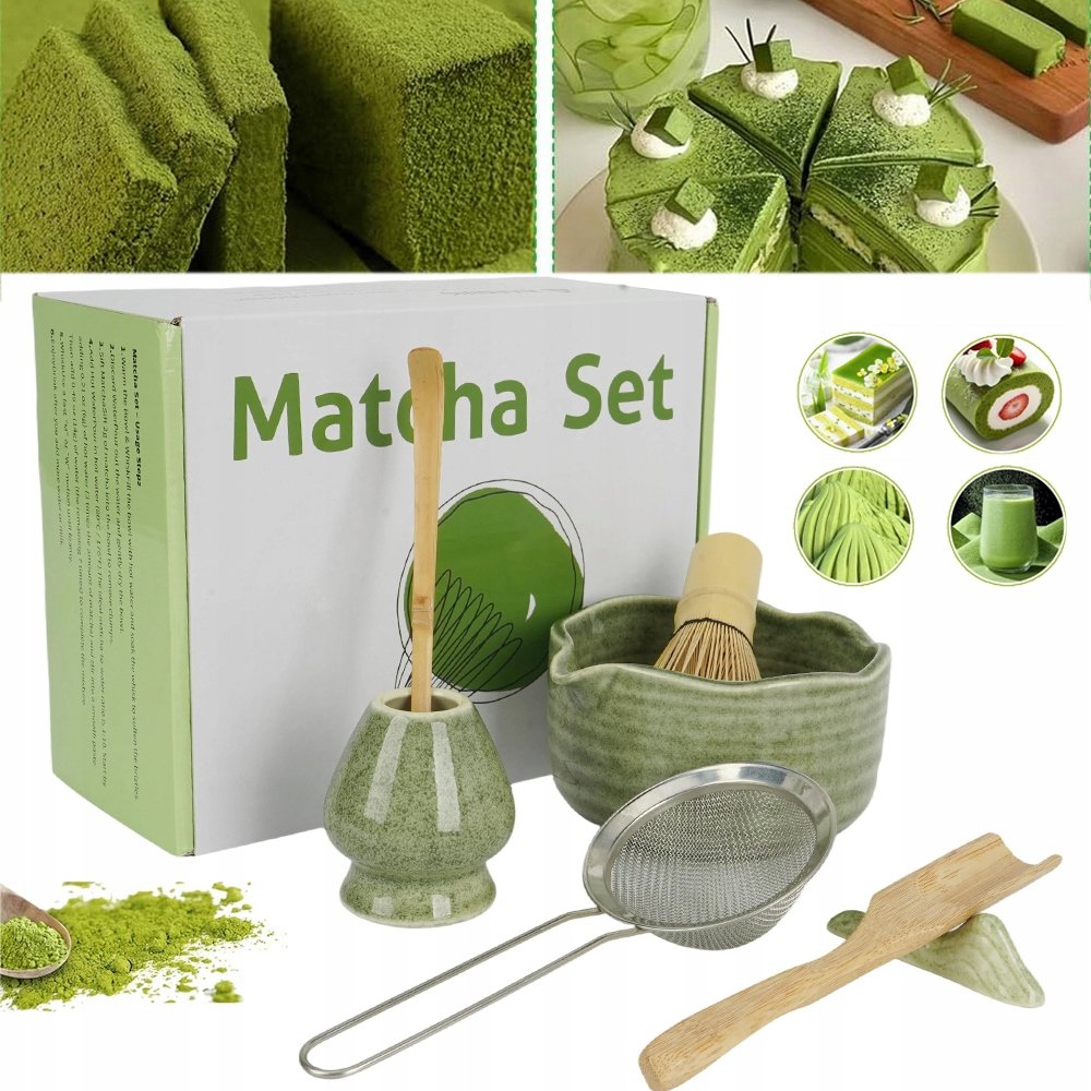 7-CZĘŚCIOWY Zestaw Mioteł Matcha, Zestaw Do Matchy Mtacha, Zestaw Do Matchy
