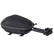 Sakwy rowerowe - Romet Sakwa kufer na sztycę SHE-06 3,2L wodoodporna 31x16x15cm 340g czarna S0992 - miniaturka - grafika 1
