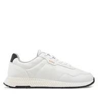 Sneakersy męskie - Sneakersy BOSS Titanium Runn nypu 50536481 Biały - miniaturka - grafika 1