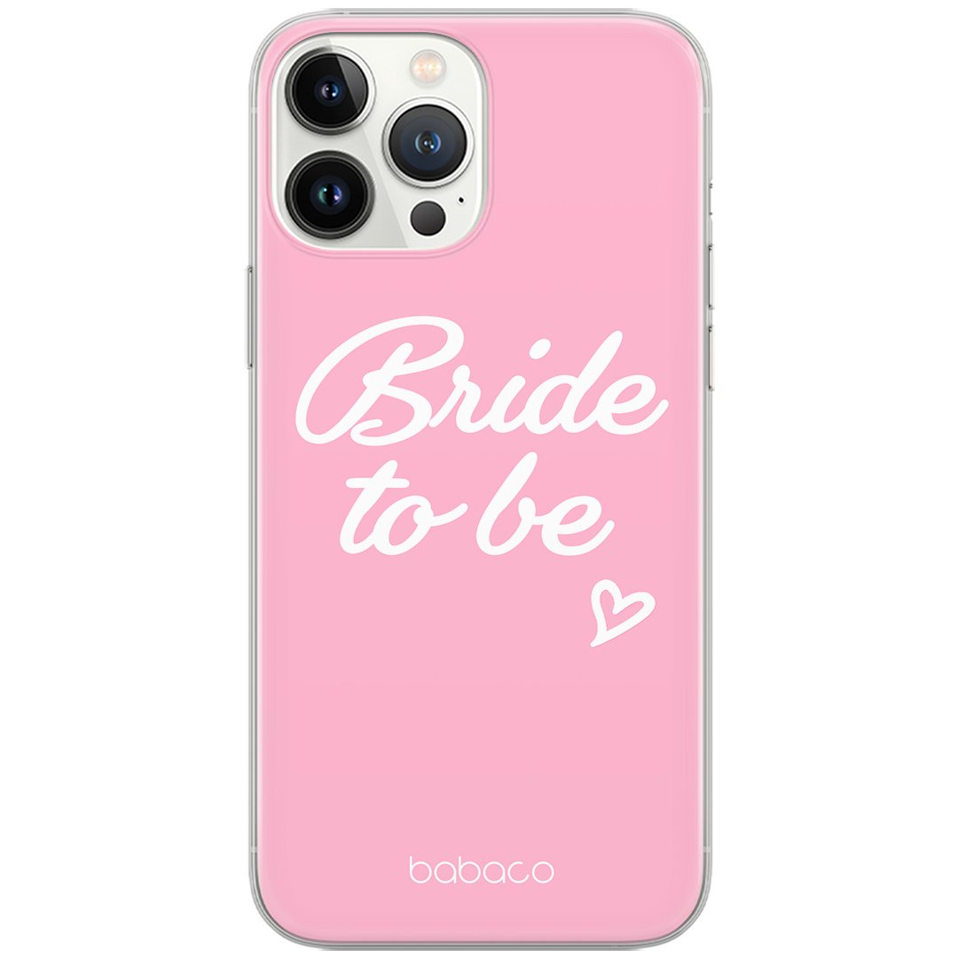 Etui do Samsung S9 PLUS Bride to be 001 Babaco Nadruk pełny Różowy