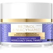Kremy do twarzy - Eveline Retinol & Niacynamid - Krem na noc 60+ 50ml - miniaturka - grafika 1