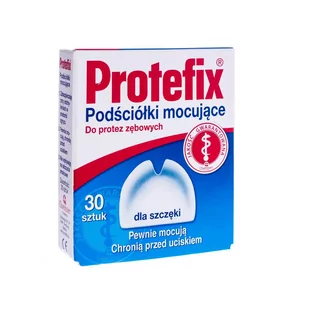 Queisser Pharma GMBH & CO Protefix podściółki mocujące protezy zębowe do szczęki 30 sztuk 7003983 - Higiena protez i aparatów ortodontycznych - miniaturka - grafika 1