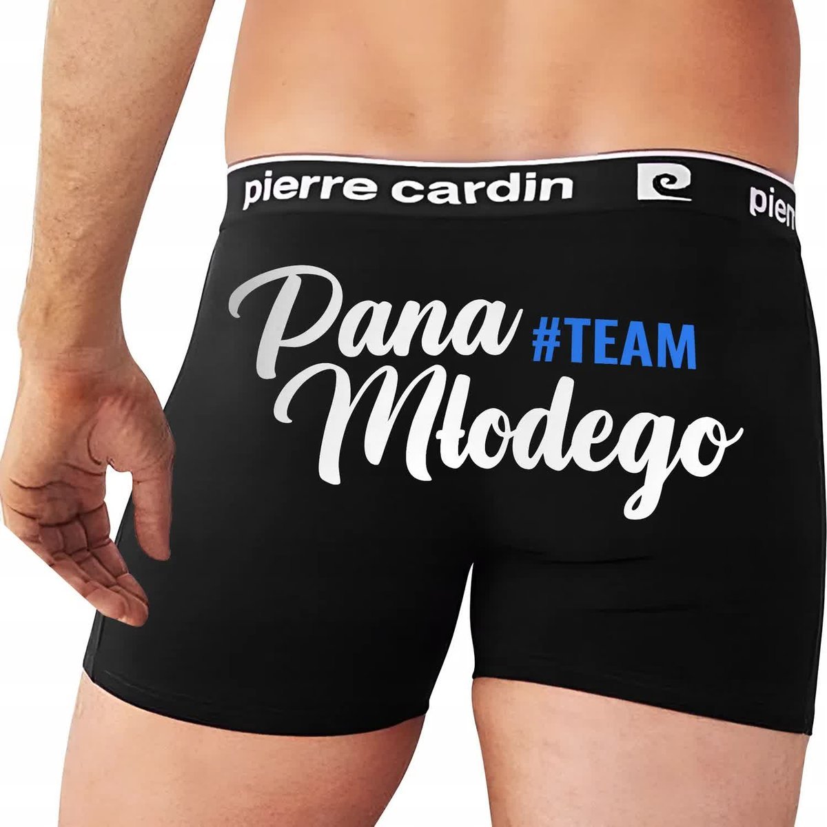 BOKSERKI Prezent TEAM PANA MŁODEGO MiX Wzorów XXL